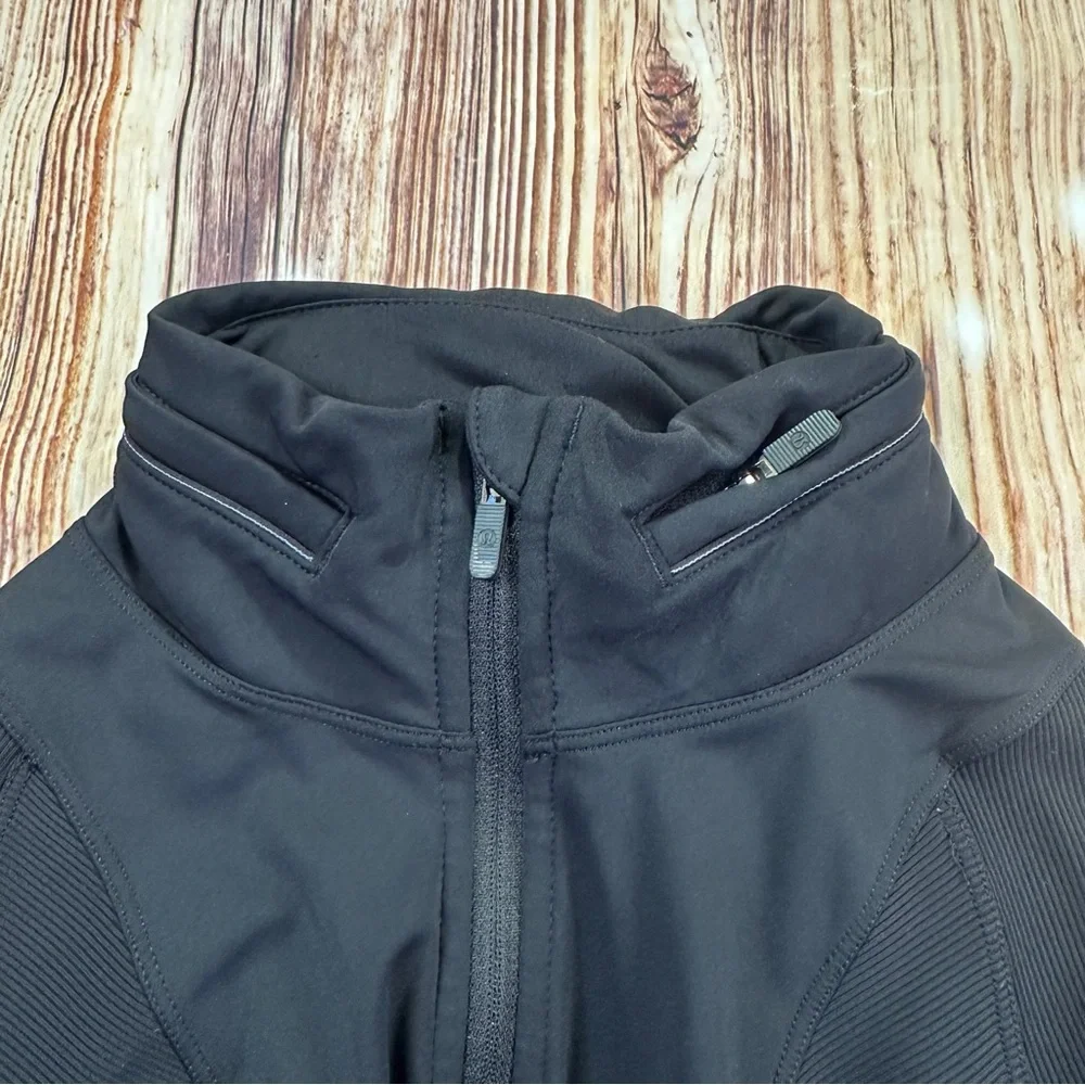 Lululemon Athletica Women’s Zip-Up Hoodie  Size 6 Black